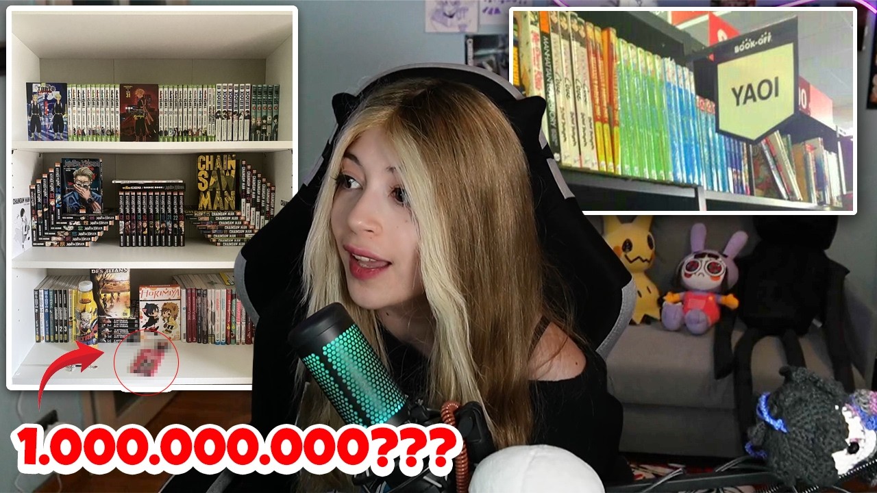 REAGISCO ALLE COLLEZIONI DI MANGA DEI MIEI FAN