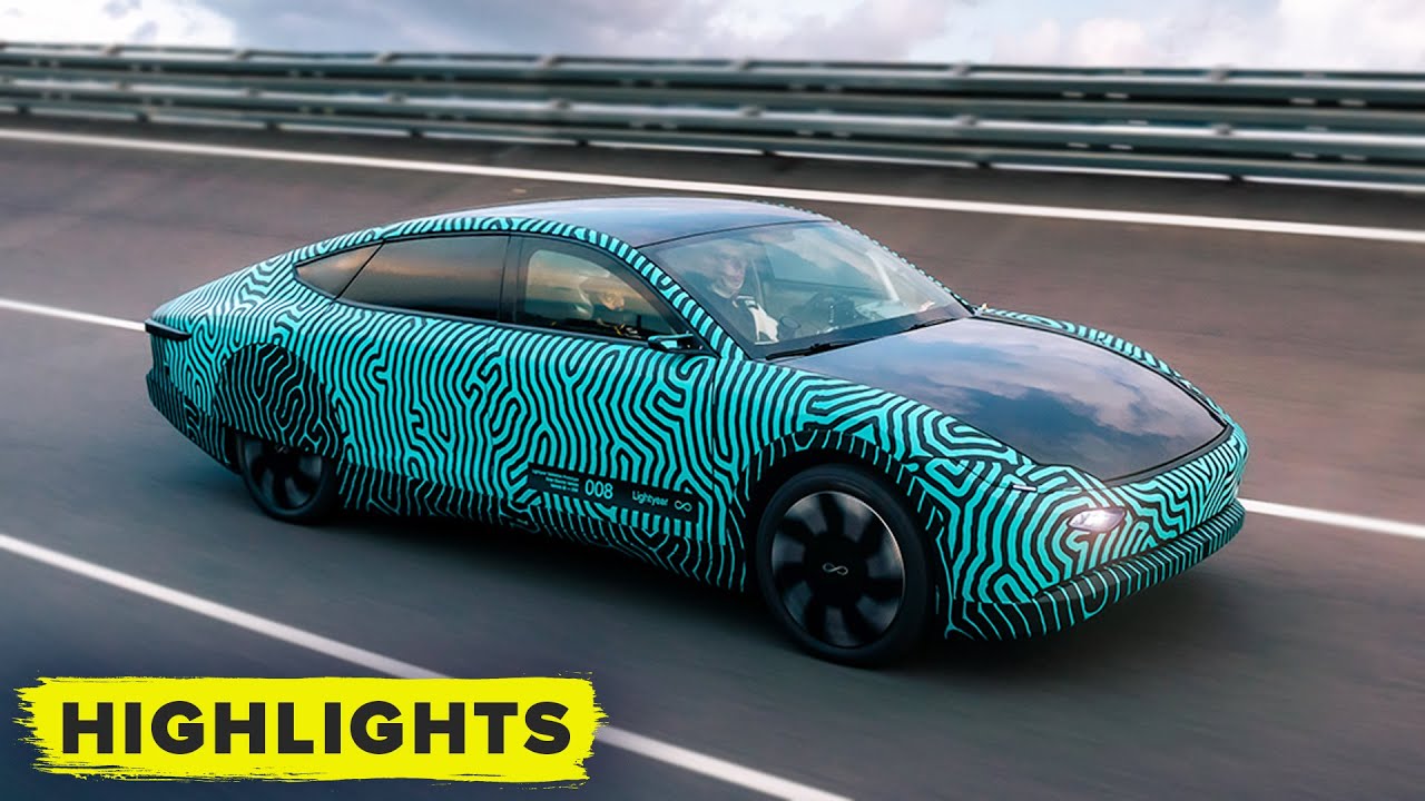 Lightyear One prototype solar-powered car: Watch performance testing
