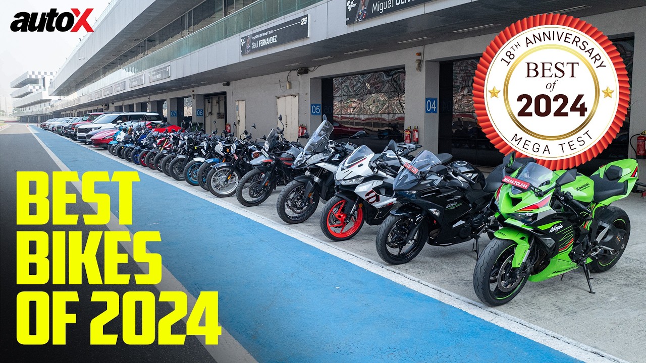 autoX Awards 2024 | Best Bikes of 2024 India | Aprilia RS 457, Himalayan 450, Rizta, ZX6R & more