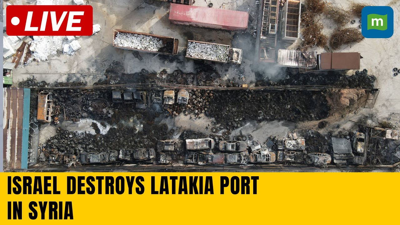 Live: Israel said it had conducted strikes on Syrian naval facilities at Latakia port | N18G