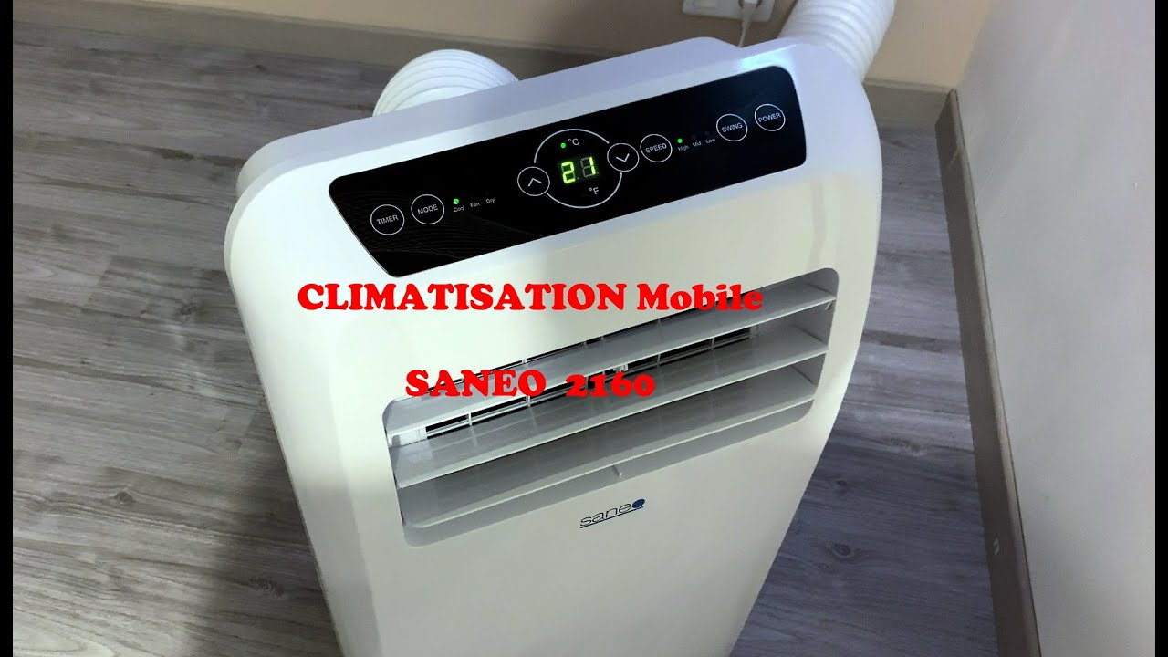 Climatiseur Saneo 2160 12000 BTU, 360 m3/h - Start/Test/Stop