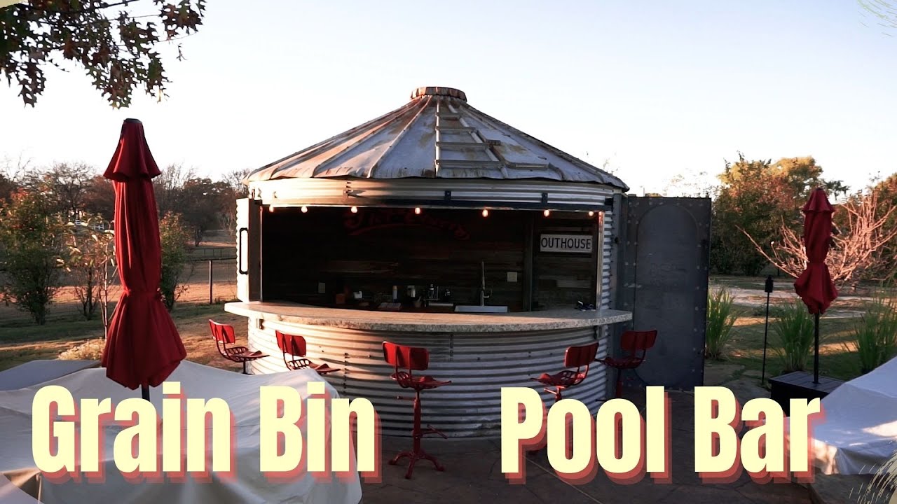 Grain Bin Ultimate Pool House