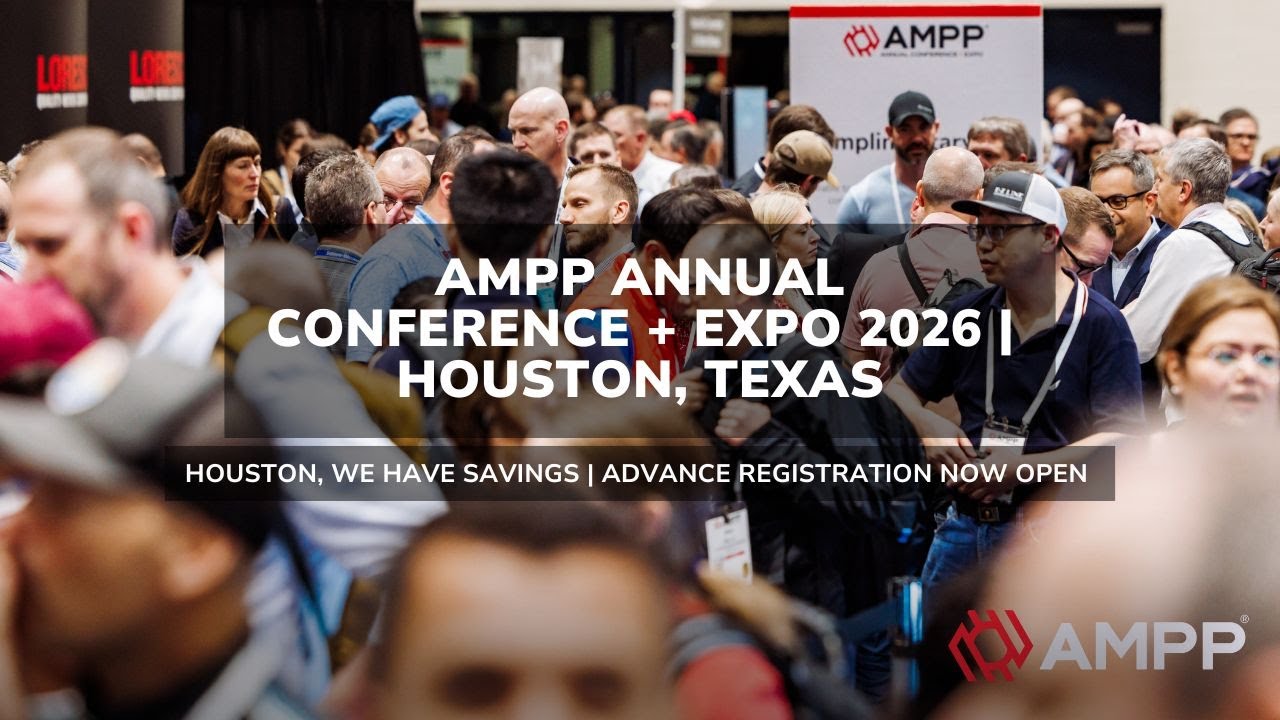Houston, We Have Savings | Advance Registration Now Open for AMPP Annual Conference + Expo 2026