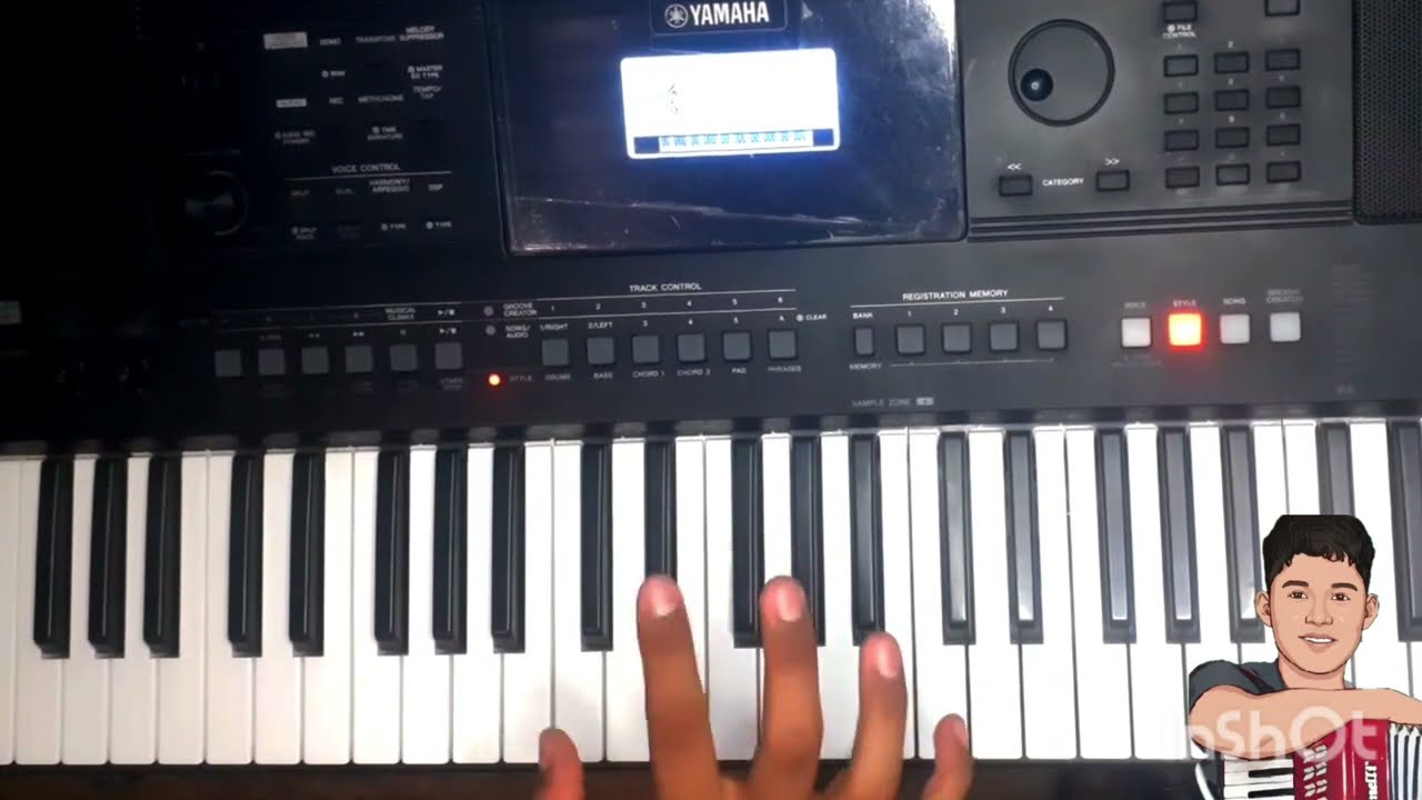 COMO TOCAR ADORNOS NORTEÑOS en el teclado!!!!!!!