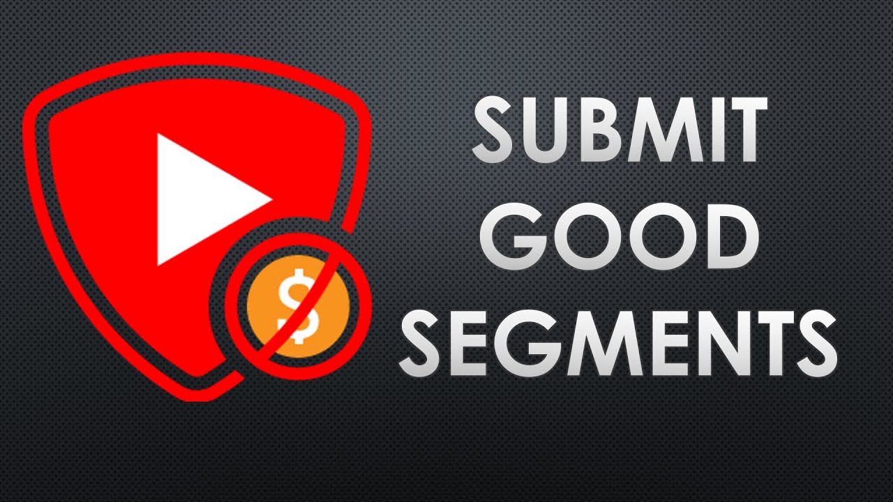 SponsBlock Youtube AddOn: How to submit perfect segments to skip an intro or sponsorship