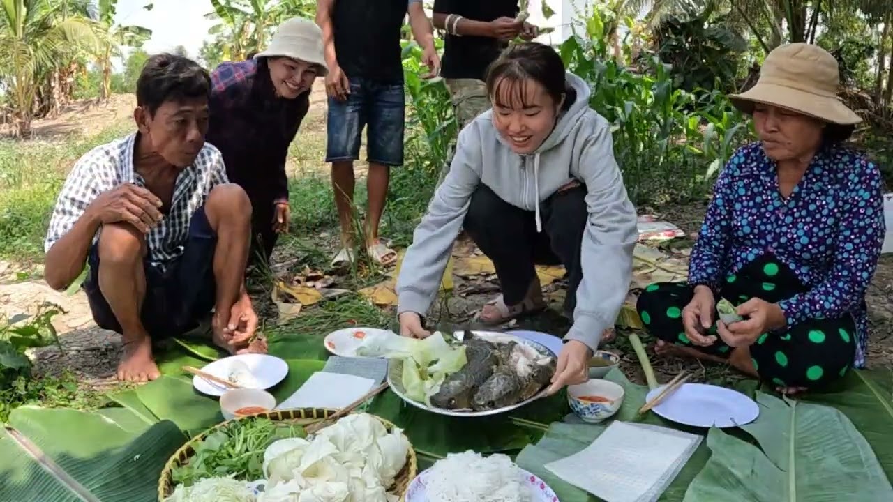 Anh Em Tư Cà Khịa Làm Món Cá Hấp Sả Thơm Bát Ngát Vậy Mà Cũng Không Yên