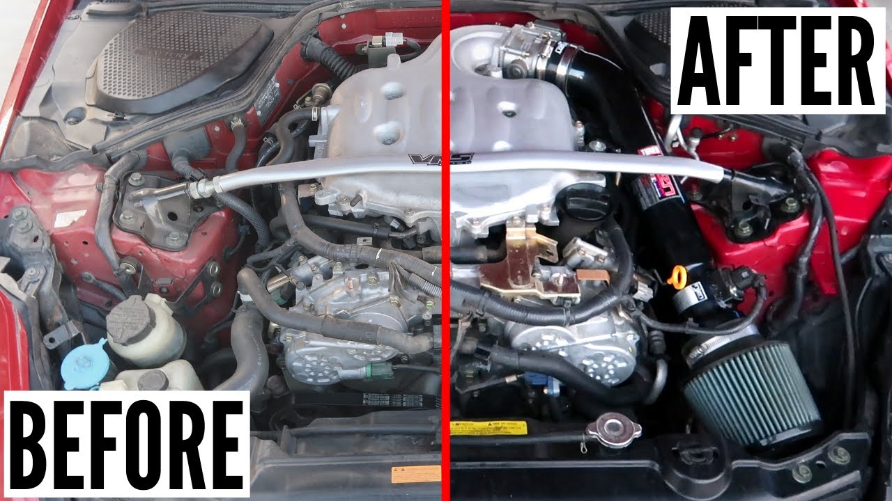 Deep Cleaning The Nissan 350z Engine Bay! (Very Satisfying!)