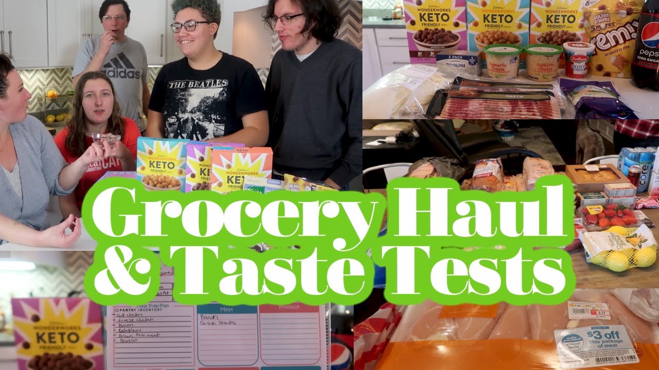 Walmart Grocery Haul with Taste Tests | Mini Meal Prep