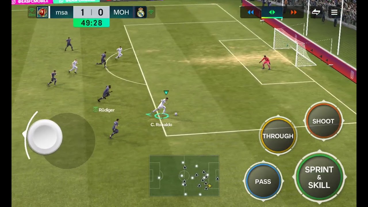 Finally I met ronaldo 