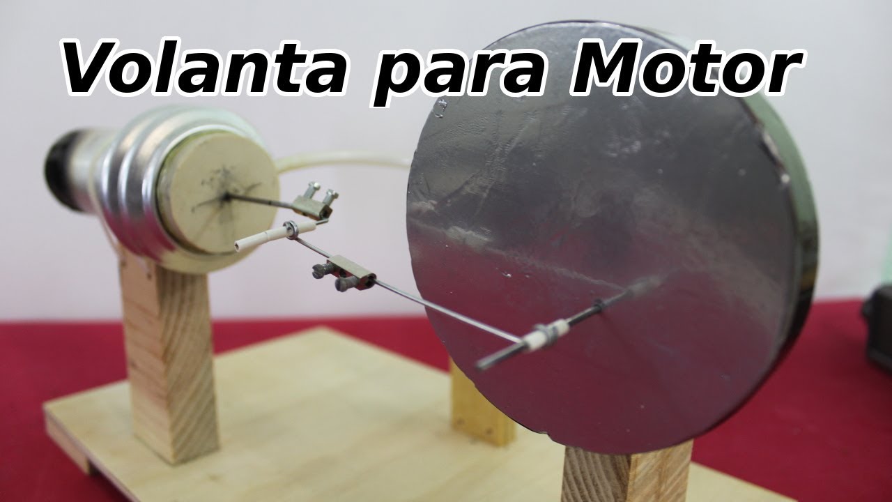Como Hacer el Volante de Inercia del Motor Stirling