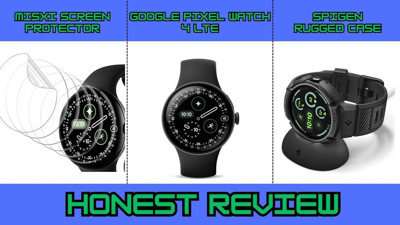Google Pixel Watch 4 - 45mm Honest Review: Accessories & Spigen Pixel Case Charging Flaw