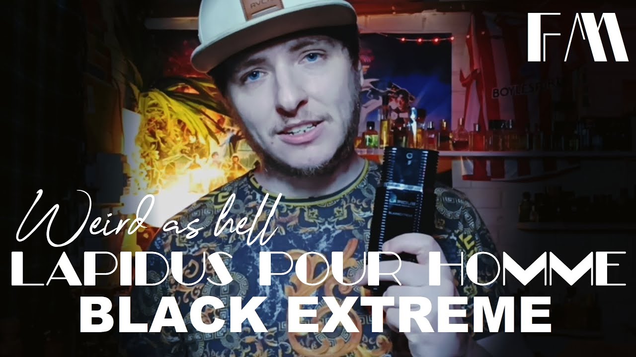 Lapidus pour Homme Black Extreme by Ted Lapidus (2012) Weird As Hell