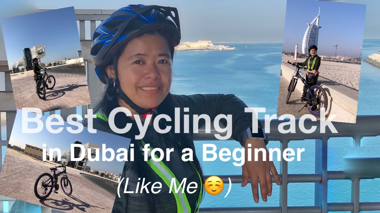 Best Cycling Track in Dubai for a Beginner (Like Me☺️) - #DubaiCanalTrack and #JumeirahStreetTrack