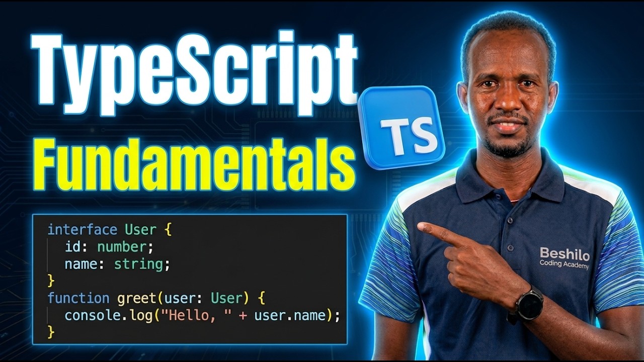 TypeScript Fundamentals Tutorial for Beginners (2027)