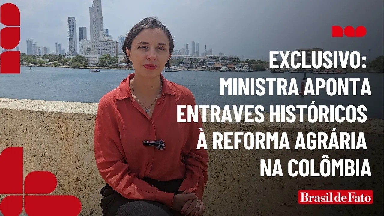 Exclusivo: Ministra aponta entraves históricos à reforma agrária na Colômbia