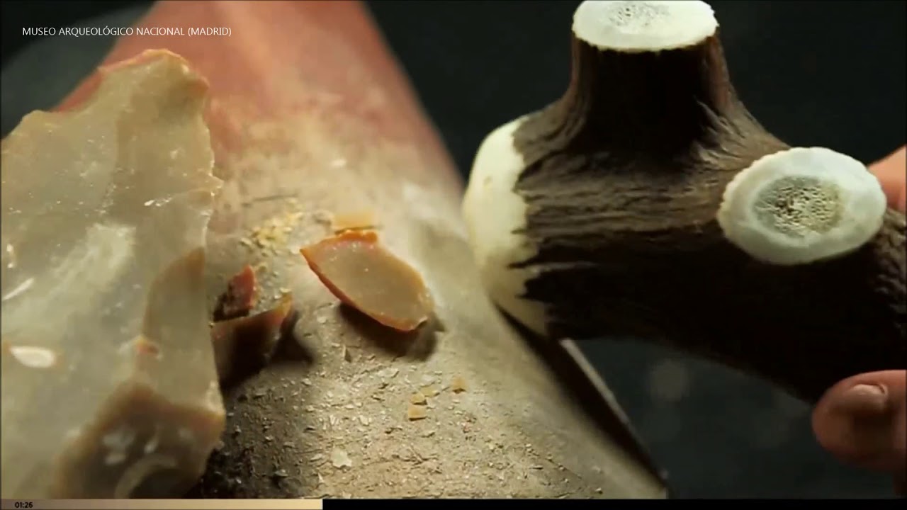 MAN Prehistoria. Talla  de un bifaz