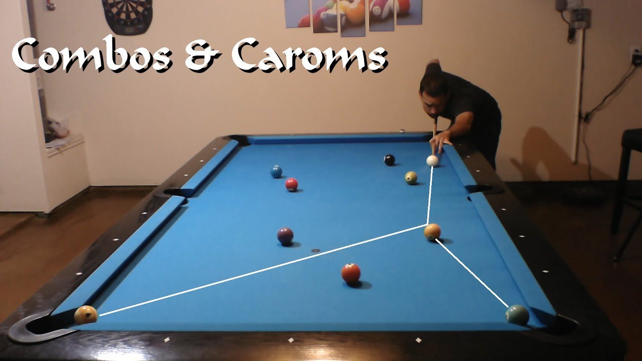 Pool Lesson: Combos & Caroms
