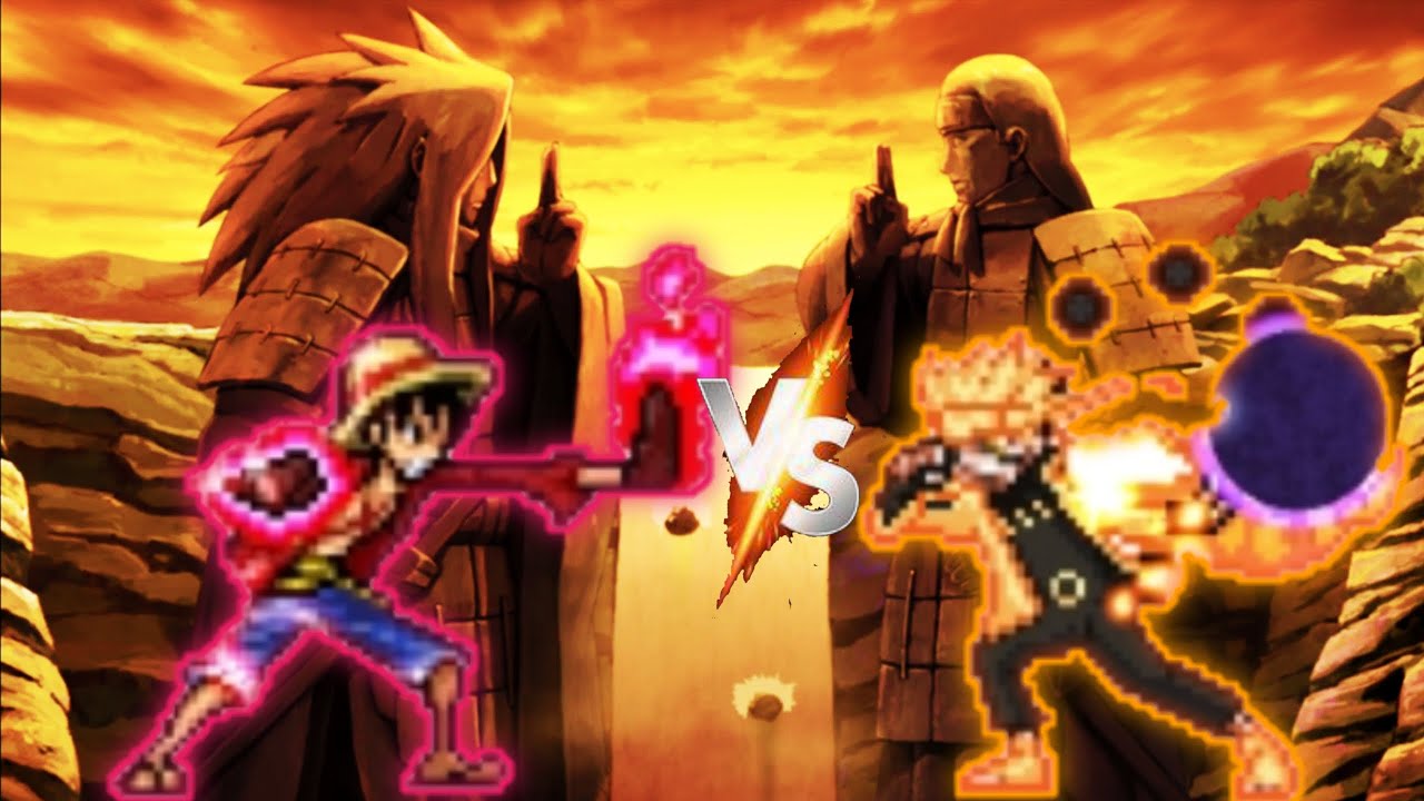 Luffy 5th Emperor OP(All Form) VS Naruto OP(All Form) in Jump Force Mugen🔥