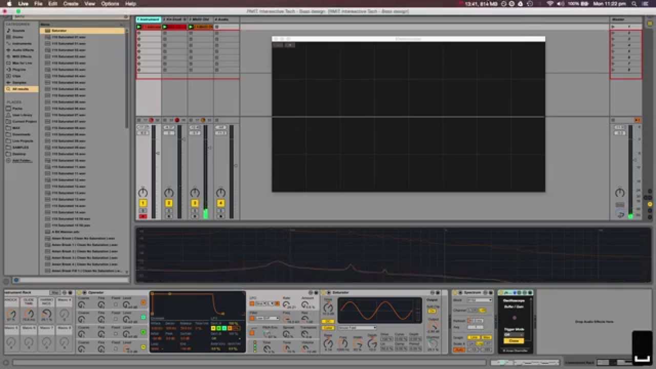 Ableton Live - Sub Bass Sound Design and Tweaks