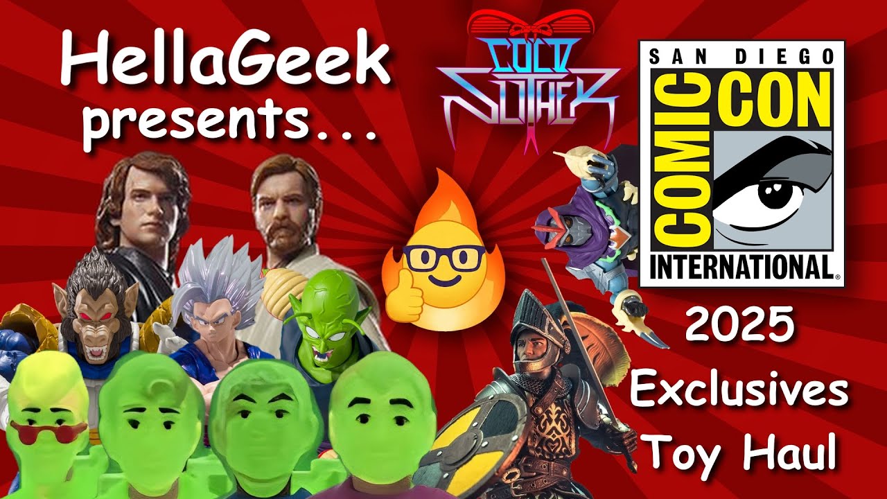 Rating the Experience of Acquiring San Diego Comic Con 2025 Exclusives Toy Haul | #sdcc2025 #toyhaul