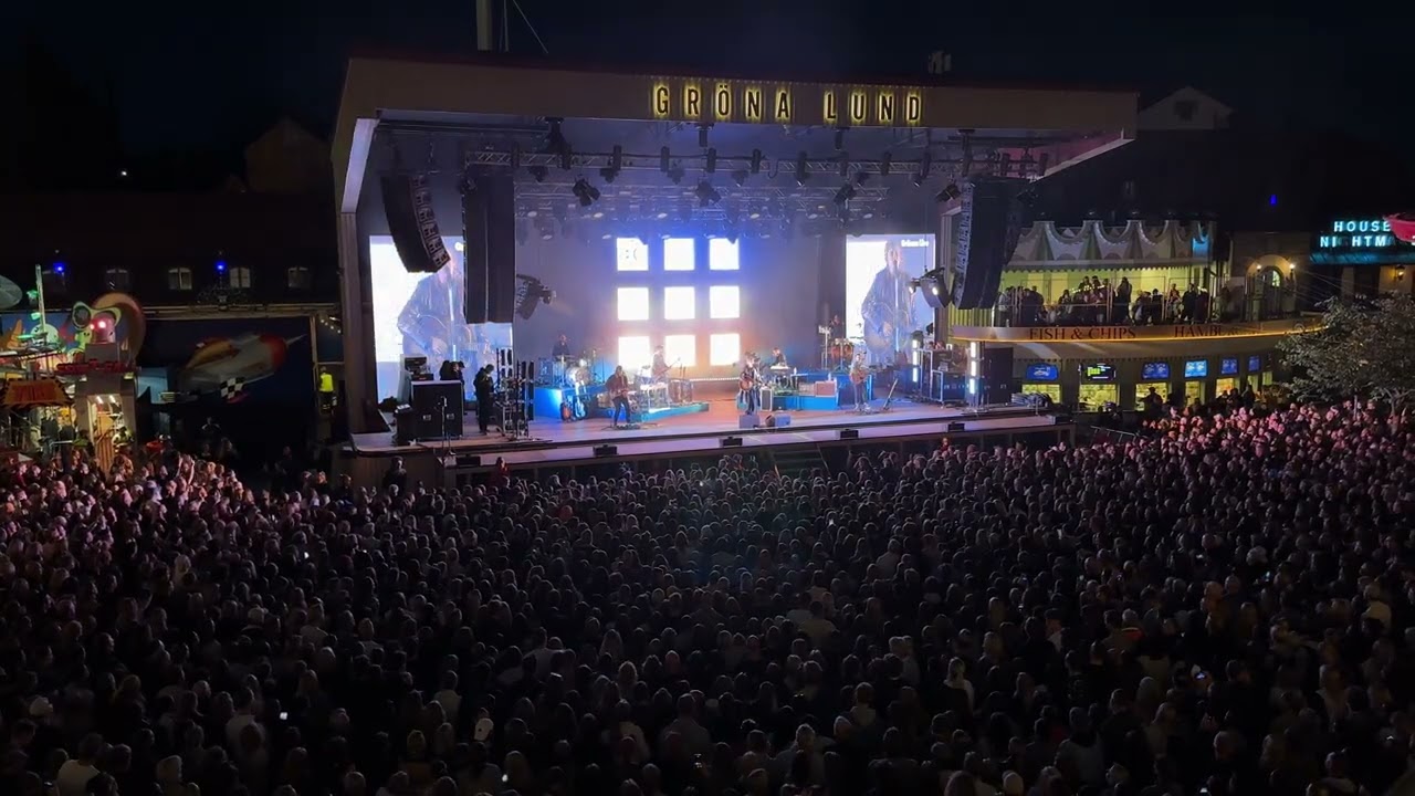Thomas Stenström - Hoppas att jag gjorde allt jag kan - Live - Gröna Lund - Stockholm - Sweden 2024
