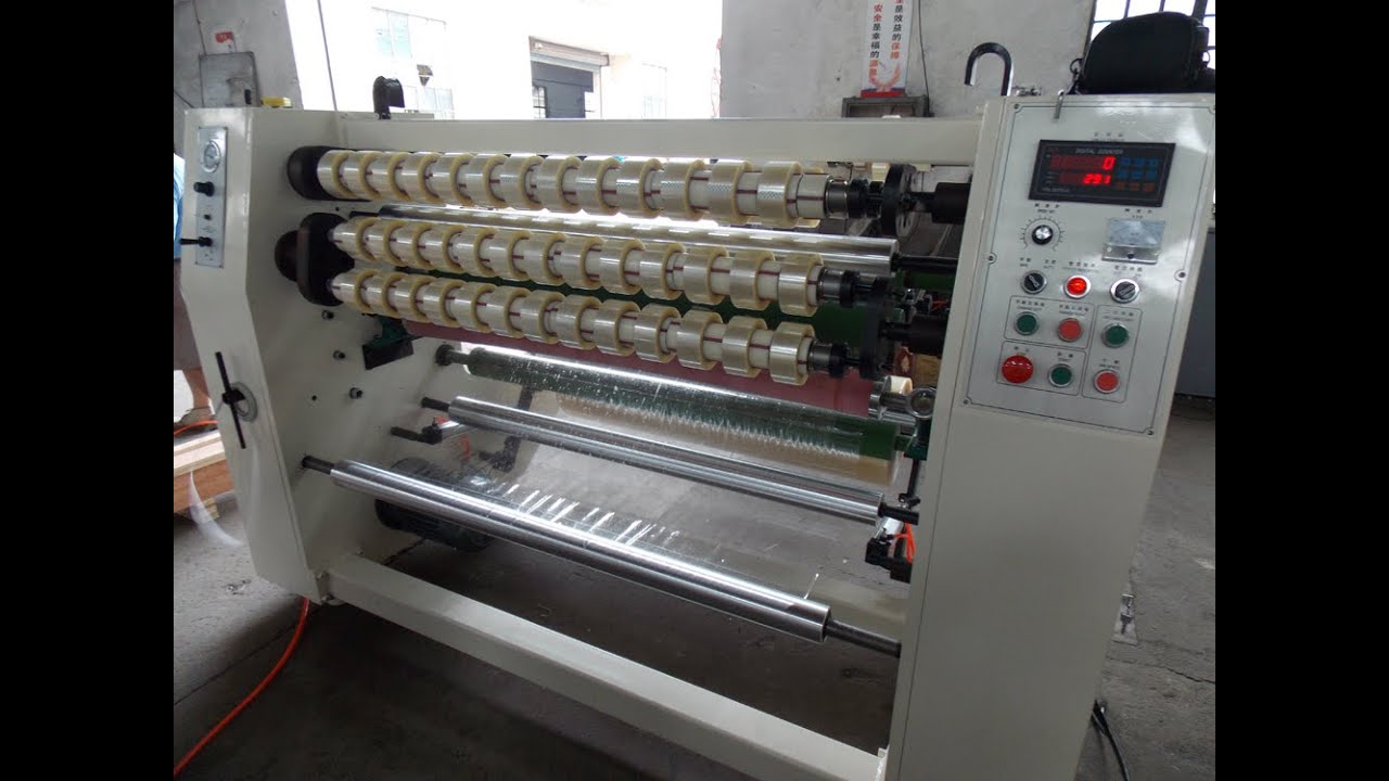 XMY008 Full Set BOPP Tape Slitting Machine