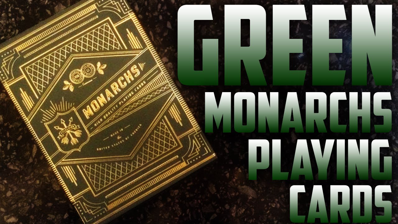 Deck Review - Green Monarchs Theory11 Playing Cards [HD]
