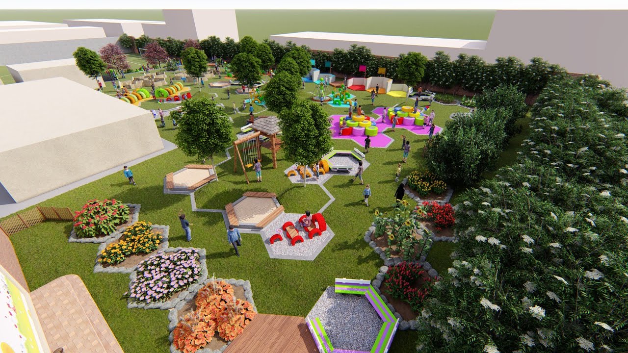 Proyecto académico - Diseño de juegos infantiles  UEAM | Atuntaqui ARQUITECTURA Y PAISAJE