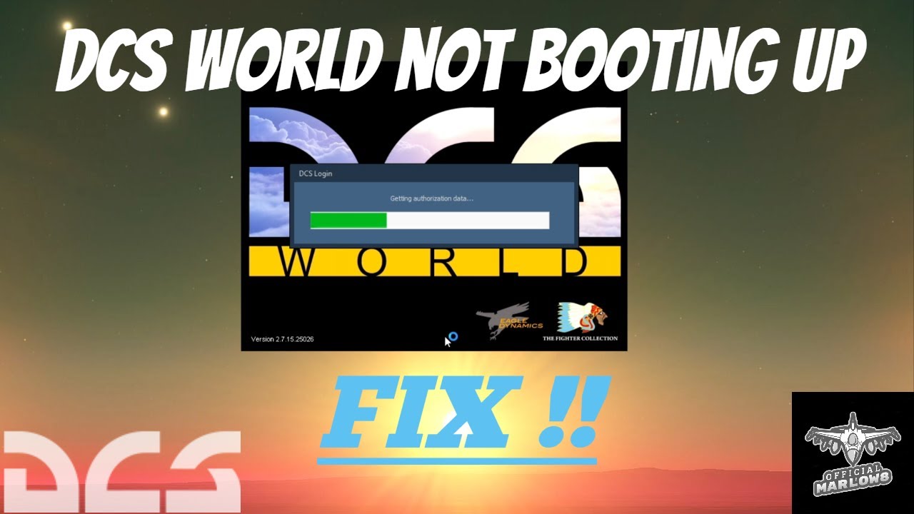 DCS World CRASHING on startup FIX | TUTORIAL