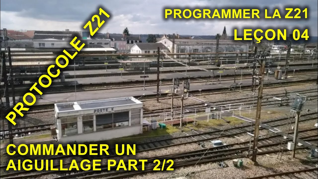 Commander un aiguillage Part 2/2 - #Protocole Z21 🔁 - Leçon n°04.