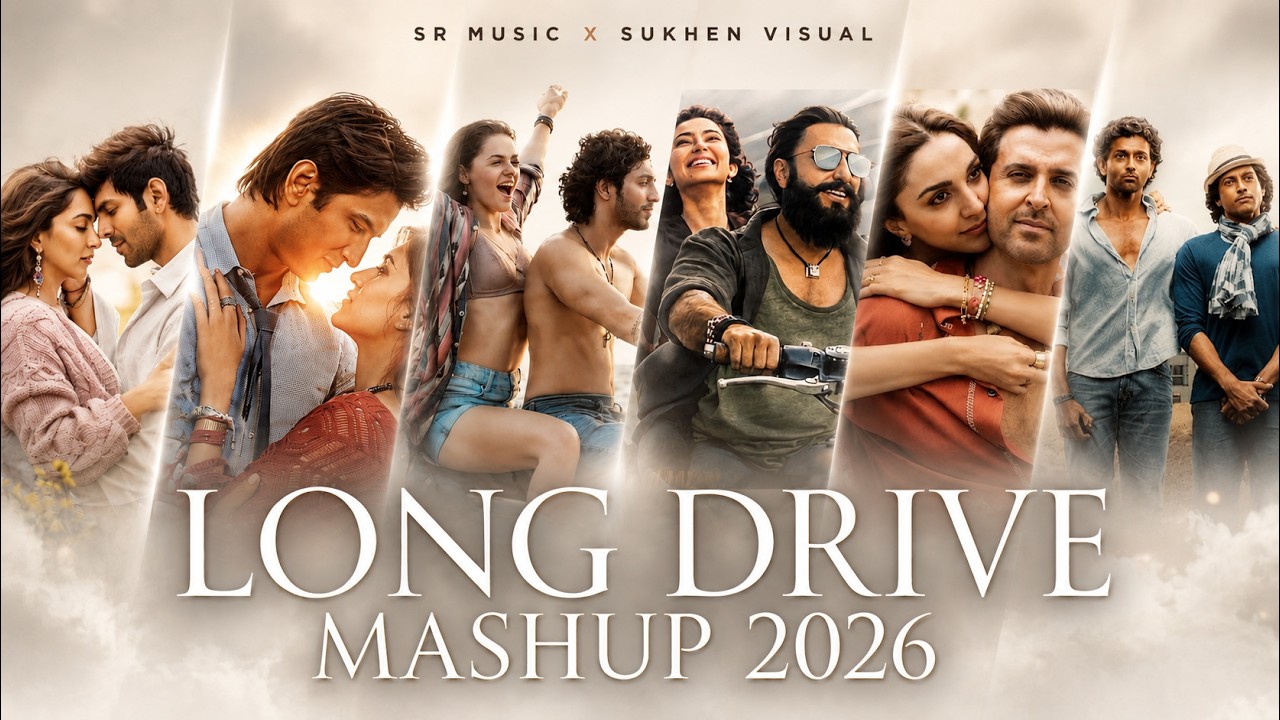 Long Drive Mashup 2026 | Arijit Singh | Jukebox | Nonstop | Road Trip Songs | SR Music | LoFi, Chill