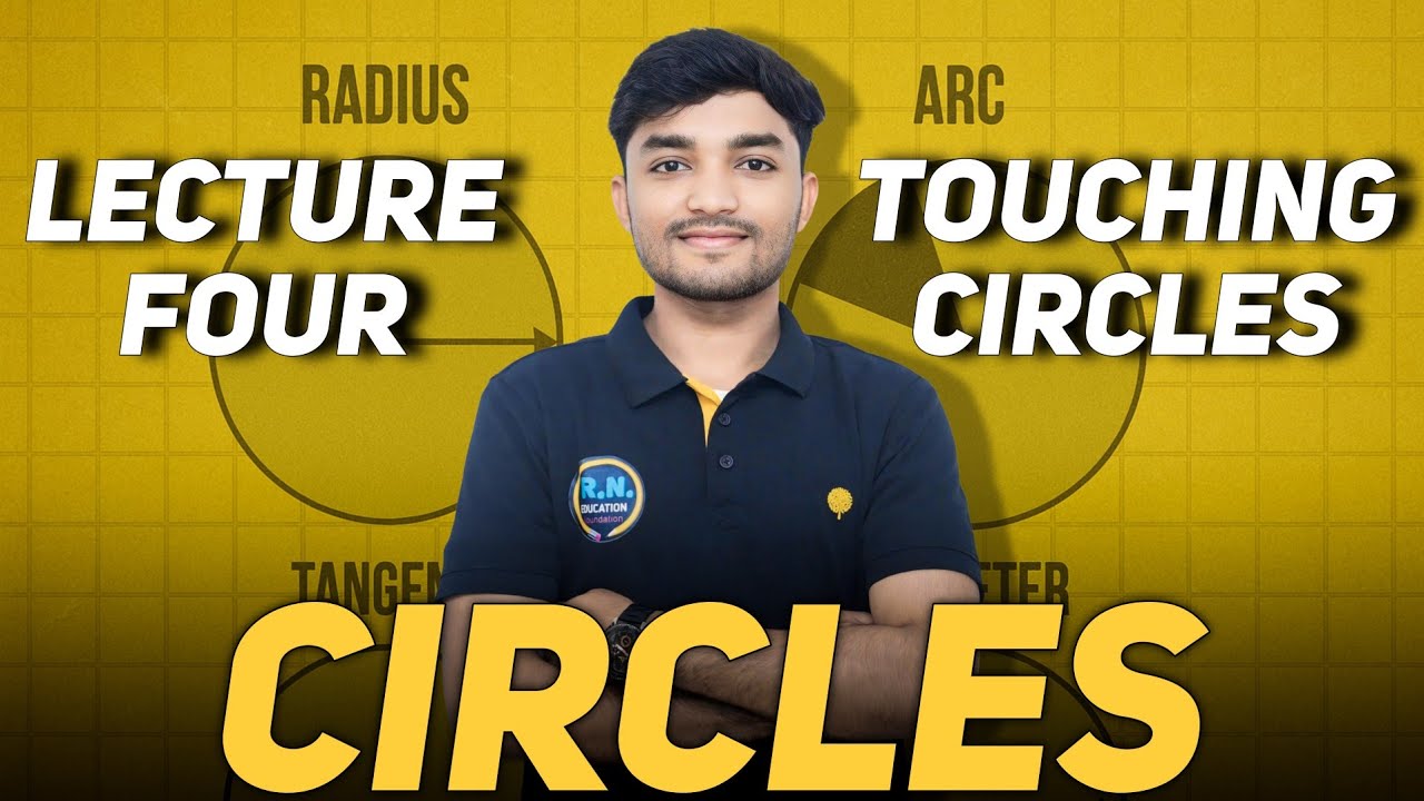 Class  10th Circles Lecture-4 Theorem of touching circle | Chapter 3 Circle | Maths 2 