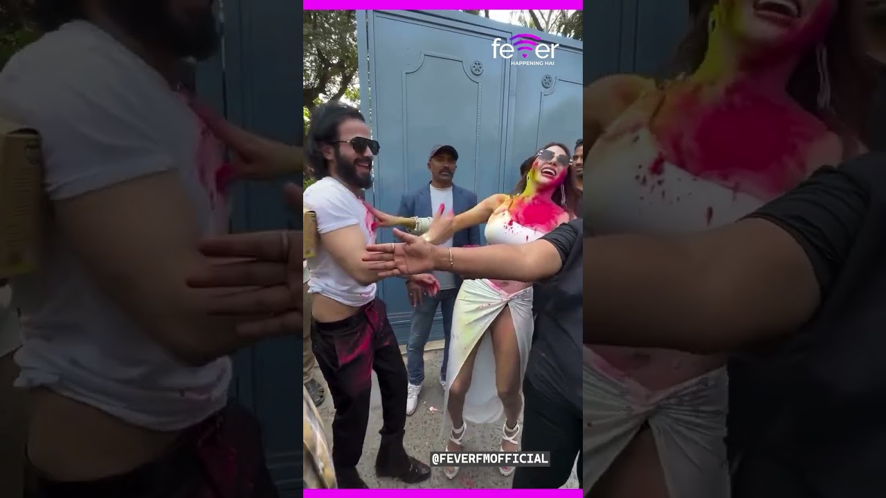 Sherlyn Chopra enjoying the festival with full energy and masti🌈🔥