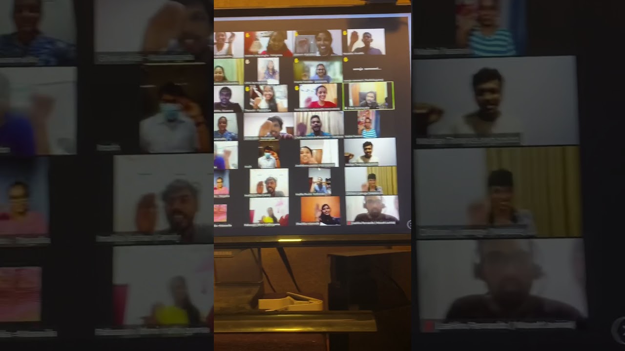 Av Rase 7 වෙනි Online Dubbing Class එකේ ලමයි නයි නැටේව්වේ මෙහෙම #Shorts