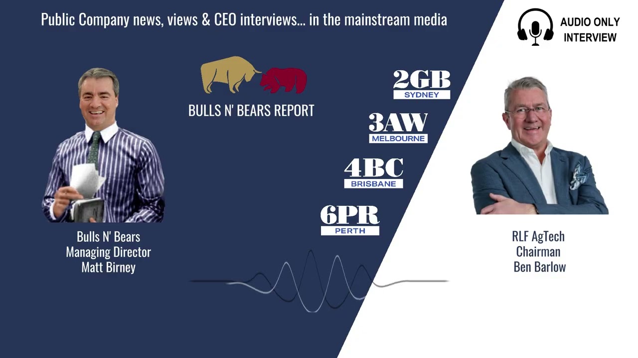 RLF AgTech:  Corner turned &ndash; millions in free cash and its game on now!