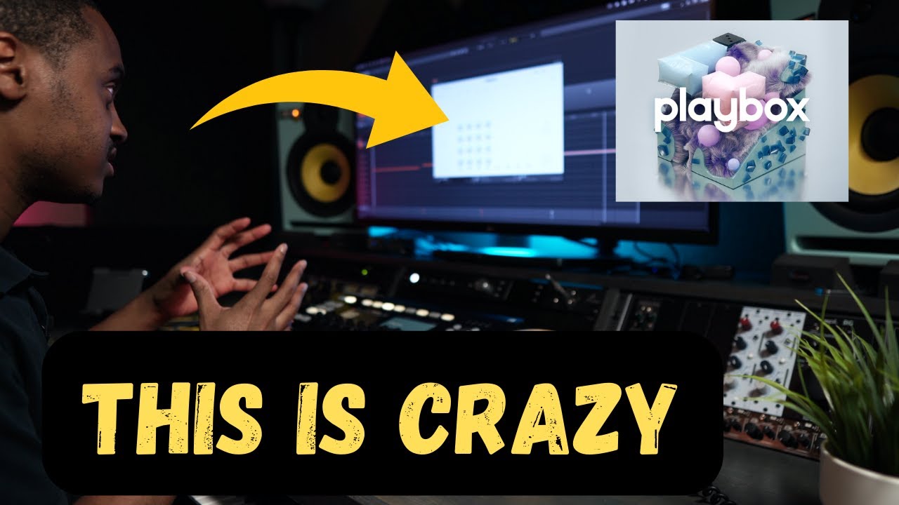 Native Instruments Playbox - Making a CRAZY Beat with MASCHINE Studio (HAPPY ACCIDENT)