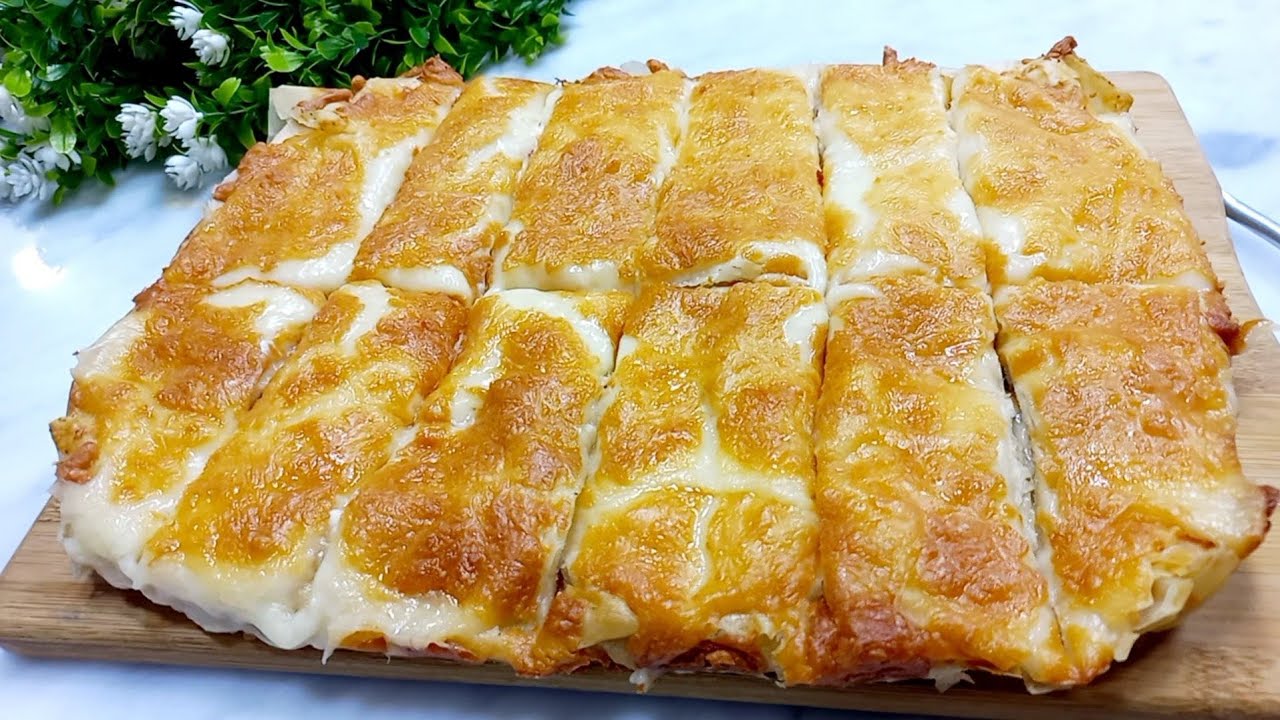 الفطيره المنقذه😎بدون دقيق ولا عجين ولا لحوم اقتصاديه ولذيذه 😋ومشبعه