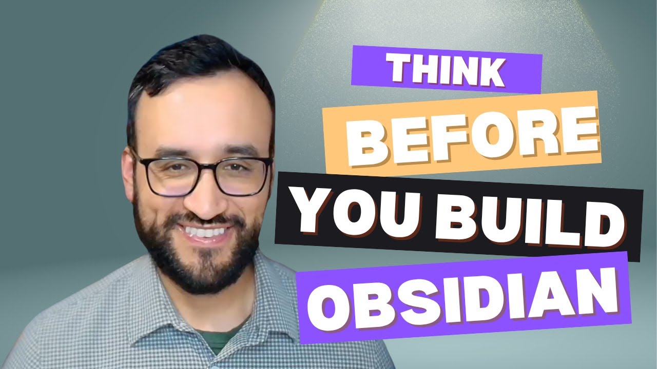 Why Most Obsidian Tutorials Fail (And How to Actually Build a System That Works)