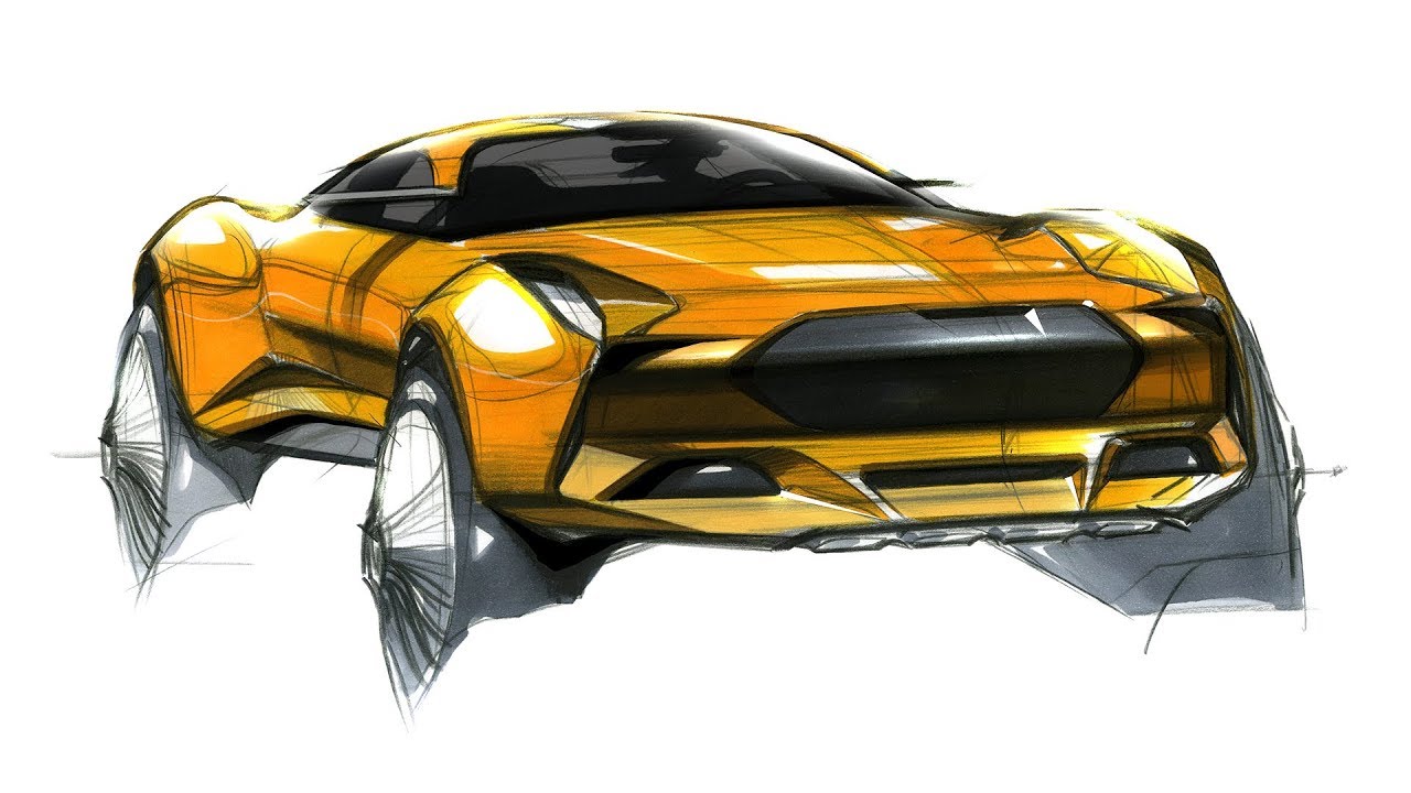 Car Sketch, Marker & Design(323 Free Lecture for outsiders)