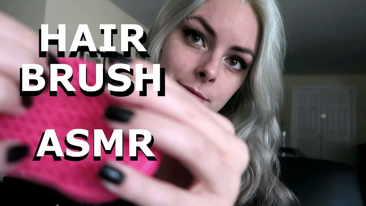 Hair Brushing & Scalp Massage Soft-Spoken ASMR with Crinkly Bristle Noises