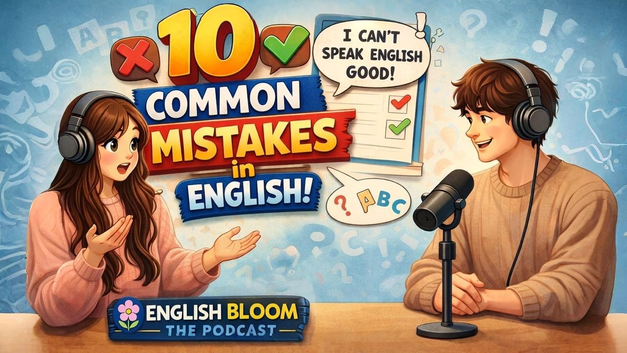 Day 9 — Common English Mistakes (Fix Them and Start Speaking Naturally)Easy English Podcast