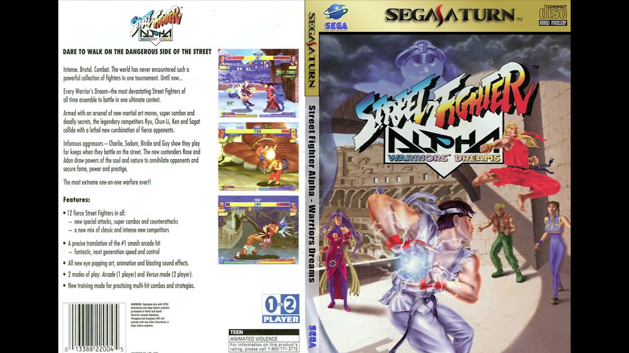 Street Fighter Alpha Warriors Dreams - Sega Saturn | Original Sound Track High Quality