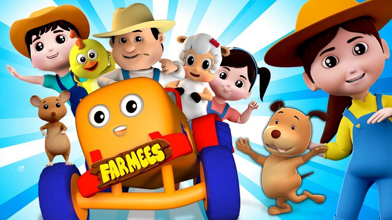 Petani di dell | ladang sajak | Muzik anak-anak | Farmer In The Dell | Farmees Malaysia