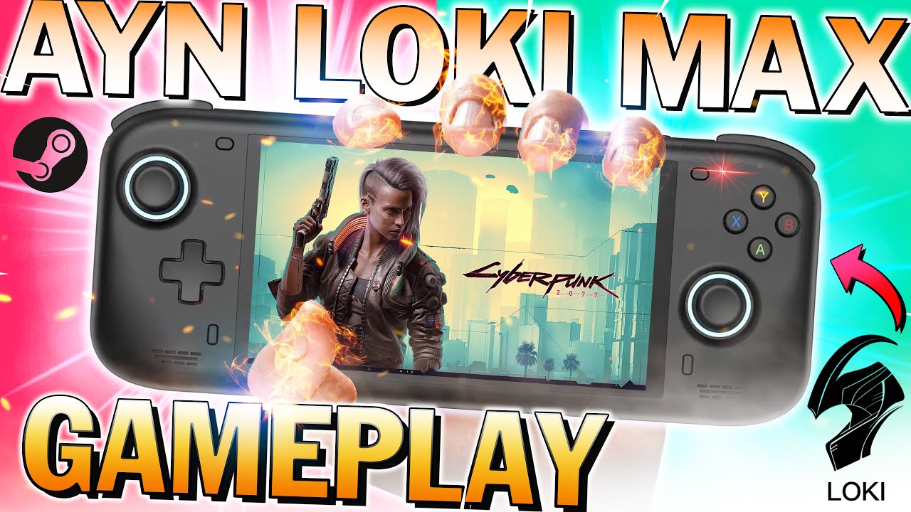 AYN LOKI MAX ! Gameplay de CYBERPUNK, ELDEN RING, GOW e MAIS!
