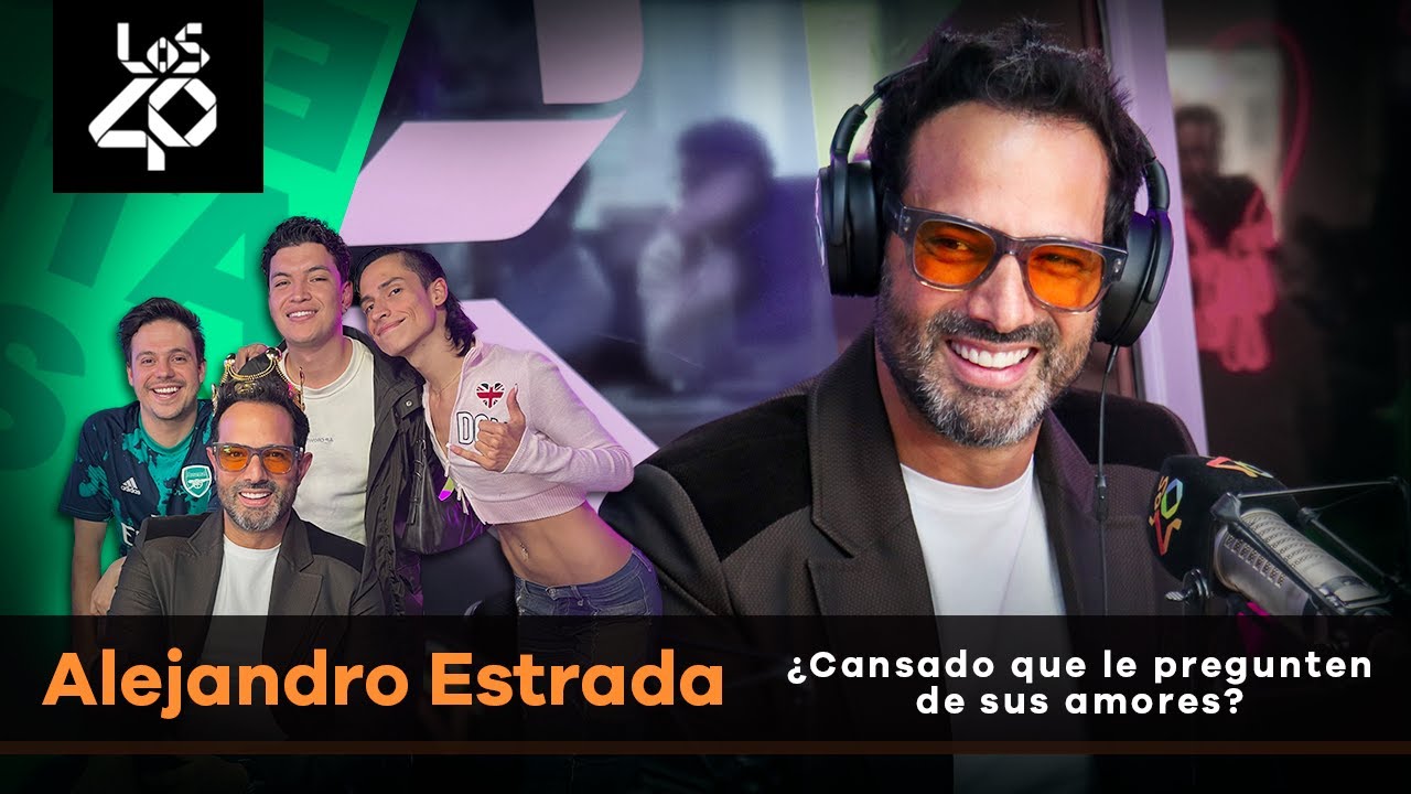 Alejandro Estrada ¿Cansado que le pregunten de sus amores? 😅😬