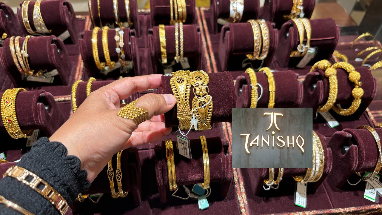 Золотые браслеты Tanishq: легкие, для повседневной носки, свадебные, тяжелые, с указанием цены и ...