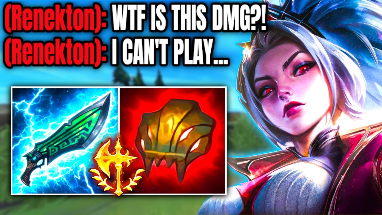 Эта сборка для Акали просто уничтожает Ренека, даже в поздней игре (1200 LP EUW)