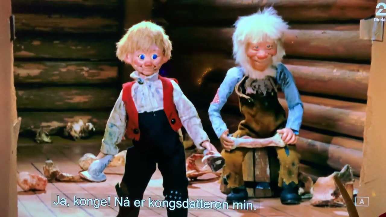 Barne eventyr Askeladden og de gode hjelperne