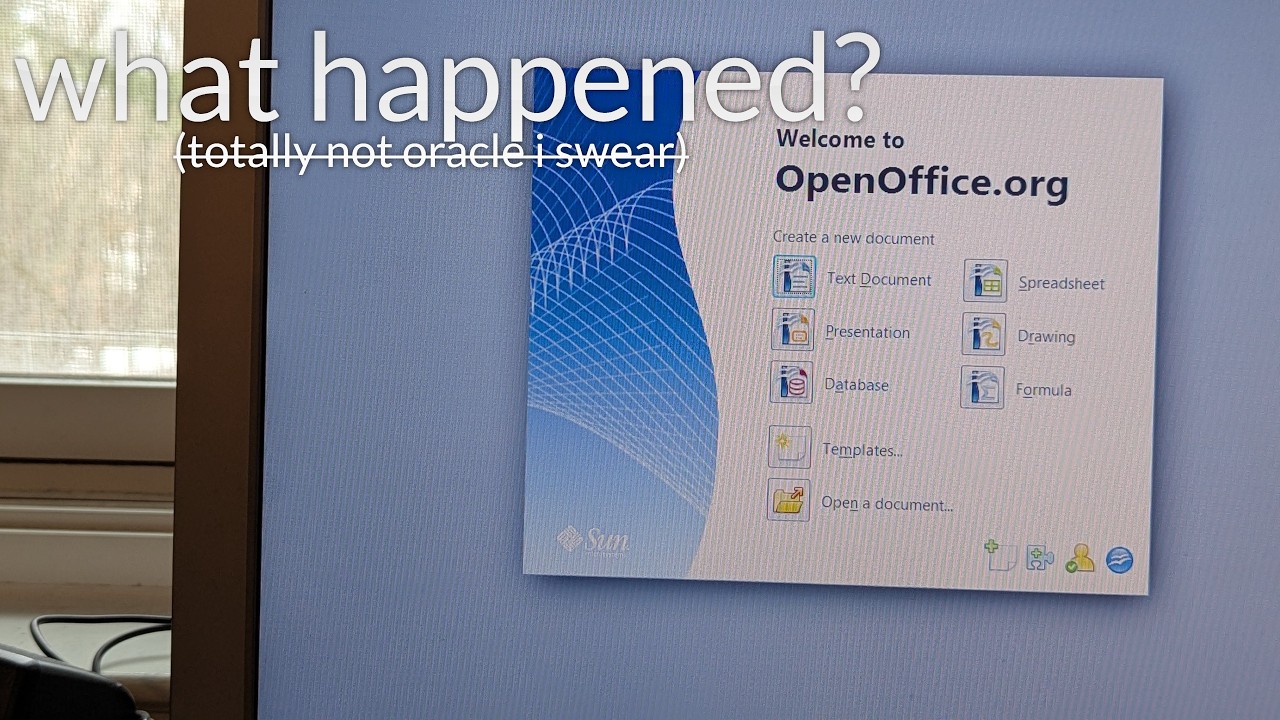 OpenOffice.org: It took the world by storm, then it disappeared.