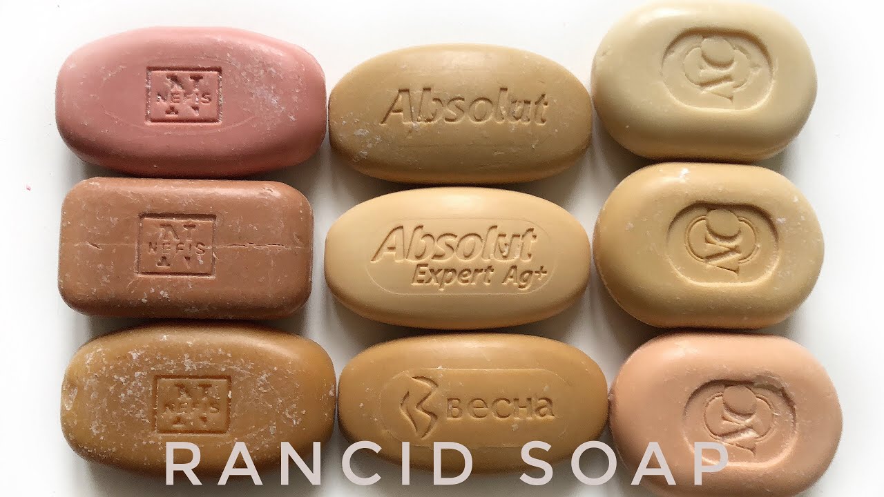 ASMR Rancid soap (прогорклое мыло), cutting soap, АСМР мыло